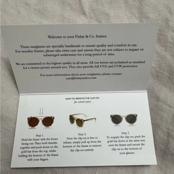 Finlay & Co Sunglasses in Champagne Acetate w/ Gold Mirror  display picture 3